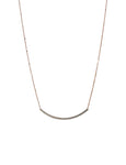 Modern Metal Bar Necklace