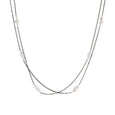 Herkimer Diamond Necklace | Long Necklace | REBECCA SCOTT JEWELRY | Layering Necklace | Delicate Feminine Jewelry | Handcrafted Jewelry | Handmade