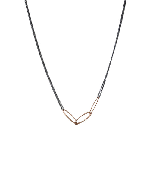 Marquise Link Necklace 24 Inches