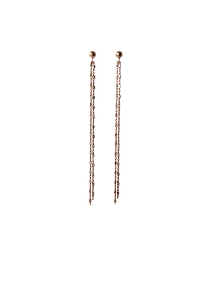 X-Long Chain Earrings