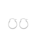 Classic Silver Hoops Extra Small