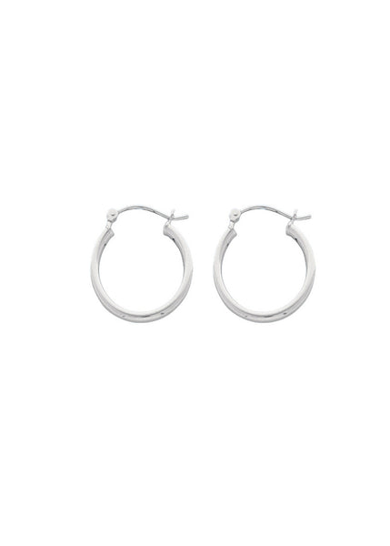 Classic Silver Hoops Extra Small