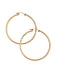 Classic Gold Hoops Large