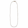 Woven Long Necklace in Pearl | Cluster Weave