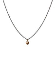 Heart Charm Pendant Necklace Gold