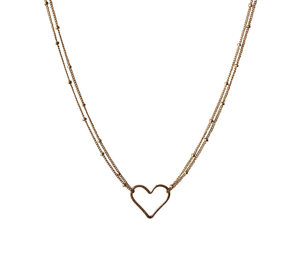 Heart Link Necklace