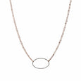Link Necklace | Rebecca Scott Jewelry | Rose Gold Jewelry | Simple Everyday Jewelry