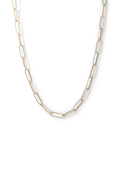 Squared Link Chain Necklace